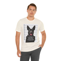 K9 Mugshot Personalized with your Dog T-Shirt