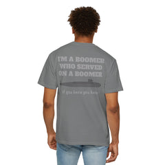 Poseidon Unisex Submarine T-Shirt – "I'm a Boomer Who Served on a Boomer"