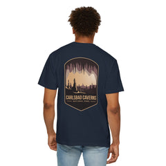 Carlsbad Caverns Graphic T-Shirt, Unisex Vintage Tee, Gift for Nature Lovers, Adventure Apparel, Travel Souvenir, Outdoorsy Casual Wear