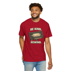 Be Kind Rewind Cassette T-Shirt — Retro 80s Vintage Tape Tee