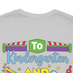 Personalized Name Kindergarten Teacher T-Shirt —  Kindergarten and Beyond Graphic Tee