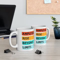Amputee Motivational Ceramic Mug - Inspiring Quotes for Daily Motivation