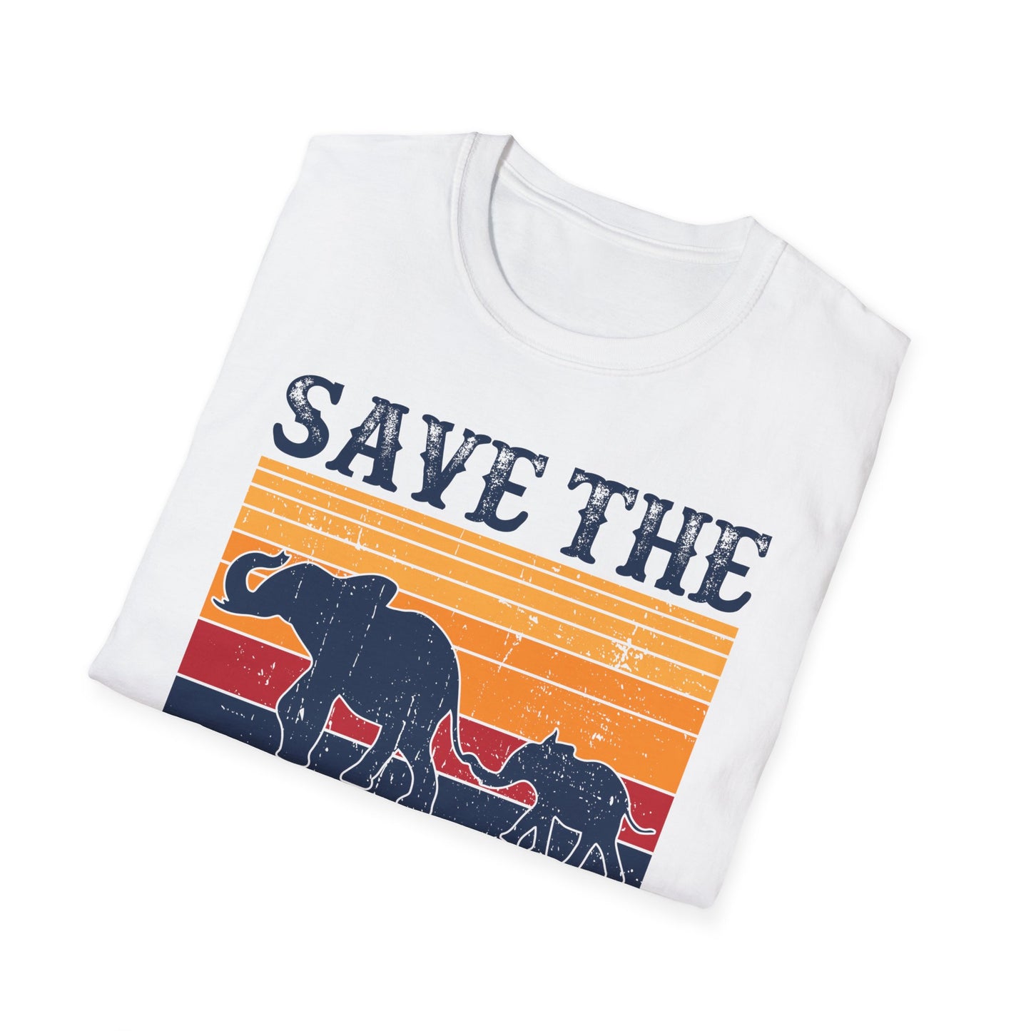 Save the Elephants Unisex Softstyle T-Shirt