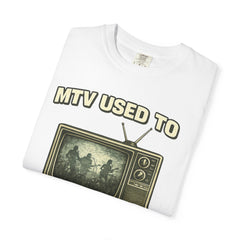 MTV Used to Play Music T-Shirt — Retro TV Graphic Tee