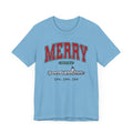 Big MERRY CHRISTMAS Submarine Brotherhood -Unisex Jersey Short Sleeve Tee