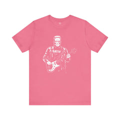 Franken Stein Metal Bass Guitarist - Unisex Jersey Short Sleeve Tee