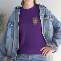 Alligator Alcatraz Unisex Heavy Cotton Tee, Florida Souvenir Shirt, Travel Gift, Vintage Style Tee, Nature Lover Apparel