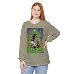 Horse Christmas Long Sleeve T-Shirt