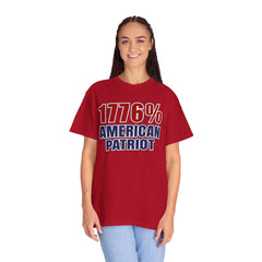 1776% American Patriot T-Shirt — 4th of July Patriotic Tee