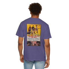 Vintage The Good The Bad And The Ugly Western Movie Front And Back Graphic T-Shirt