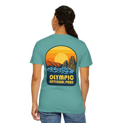 Olympic National Park Unisex T-Shirt, Vintage Graphic Tee, Nature Lover Gift, Travel Souvenir, Outdoor Adventure Apparel, Unisex Casual Wear