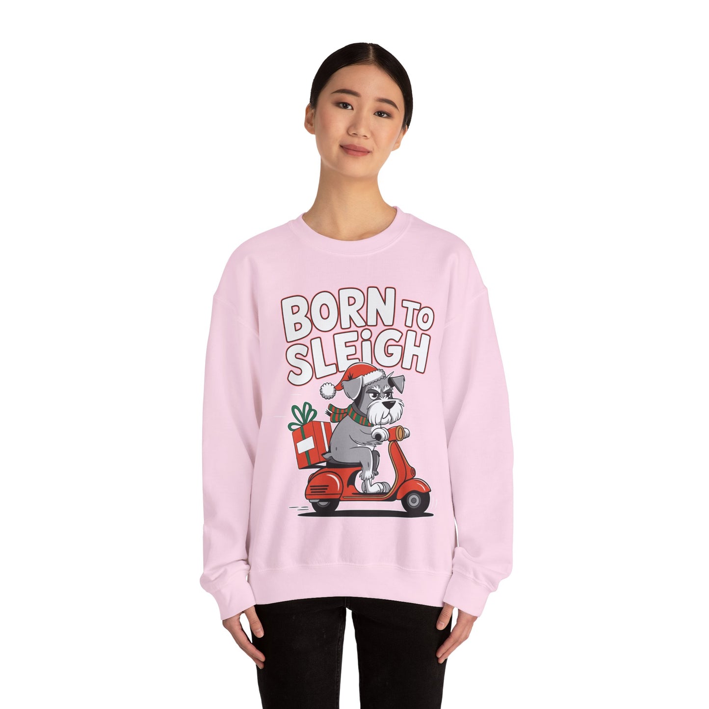 Born To Sleigh - Unisex Heavy Blend™ Crewneck Sweatshirt