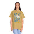 Sea Turtles, Save The Turtles -  Graphic Unisex Garment-Dyed T-shirt