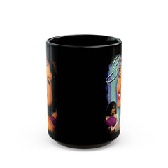 Selena Graphic - Black Mug (11oz, 15oz)