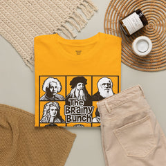 The Brainy Bunch Tee — Vintage Scientist Portraits Graphic T-Shirt