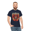 Fiery Fire Demon - Graphic Unisex Heavy Cotton Tee