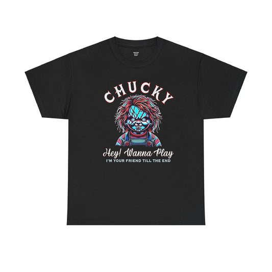 Chuck The Man Child - Unisex Heavy Cotton Tee