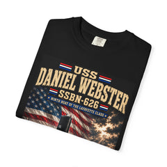 USS Daniel Webster SSBN-626 Submarine T-Shirt — Forty One for Freedom Military Tribute Tee