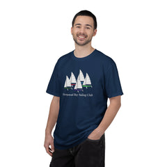 Hempstead Bay Sailing Club T-Shirt — Vintage Sailboat Race Day Tee
