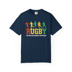 Rugby Players Rainbow Graphic T-Shirt