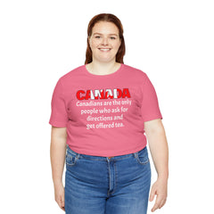Funny Canadian Language Quote Unisex Tee