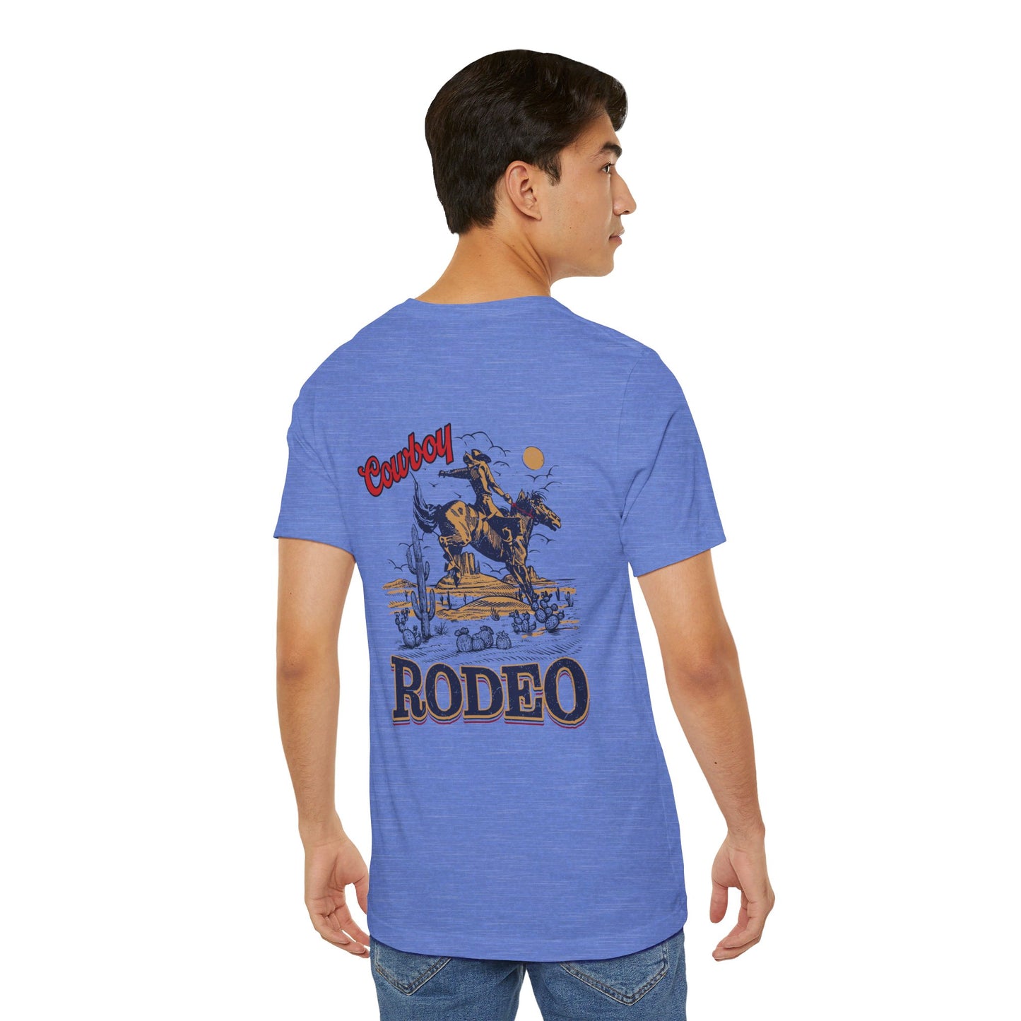 Cowboy Rodeo Vintage Style Graphic TShirt