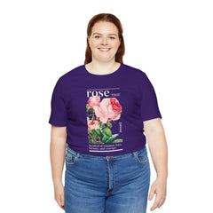 Rose Definition Unisex Tee - Symbol Of Romance, Love, Beauty And Courage