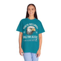 Your Home Town Personalized Eagle T‑Shirt — "Small Town, Big Heart"