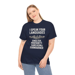 Funny United States Submarine Multilingual T-Shirt