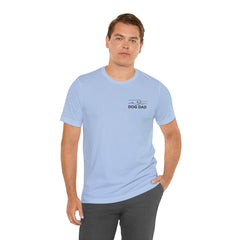 Dog Dad T-Shirt — Personalized Your Dog Image  Tee (Custom Name)