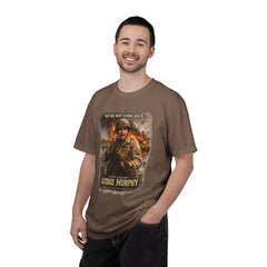 American Heroes Collection No 2 Graphic T-Shirt — “We're Not Going Back” Audie Murphy WWII