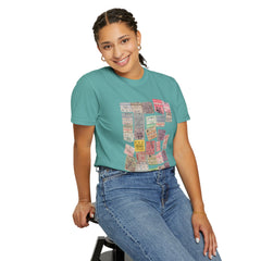 Classic Rock Concert Tickets  Garment-Dyed T-shirt