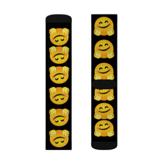 Emoji with Hands - Graphic Sublimation Socks