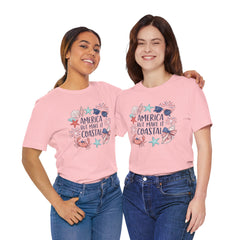 Coastal Fourth of July Tee – "America But Make It Coastal" Graphic T-Shirt