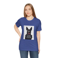 K9 Mugshot Personalized with your Dog T-Shirt