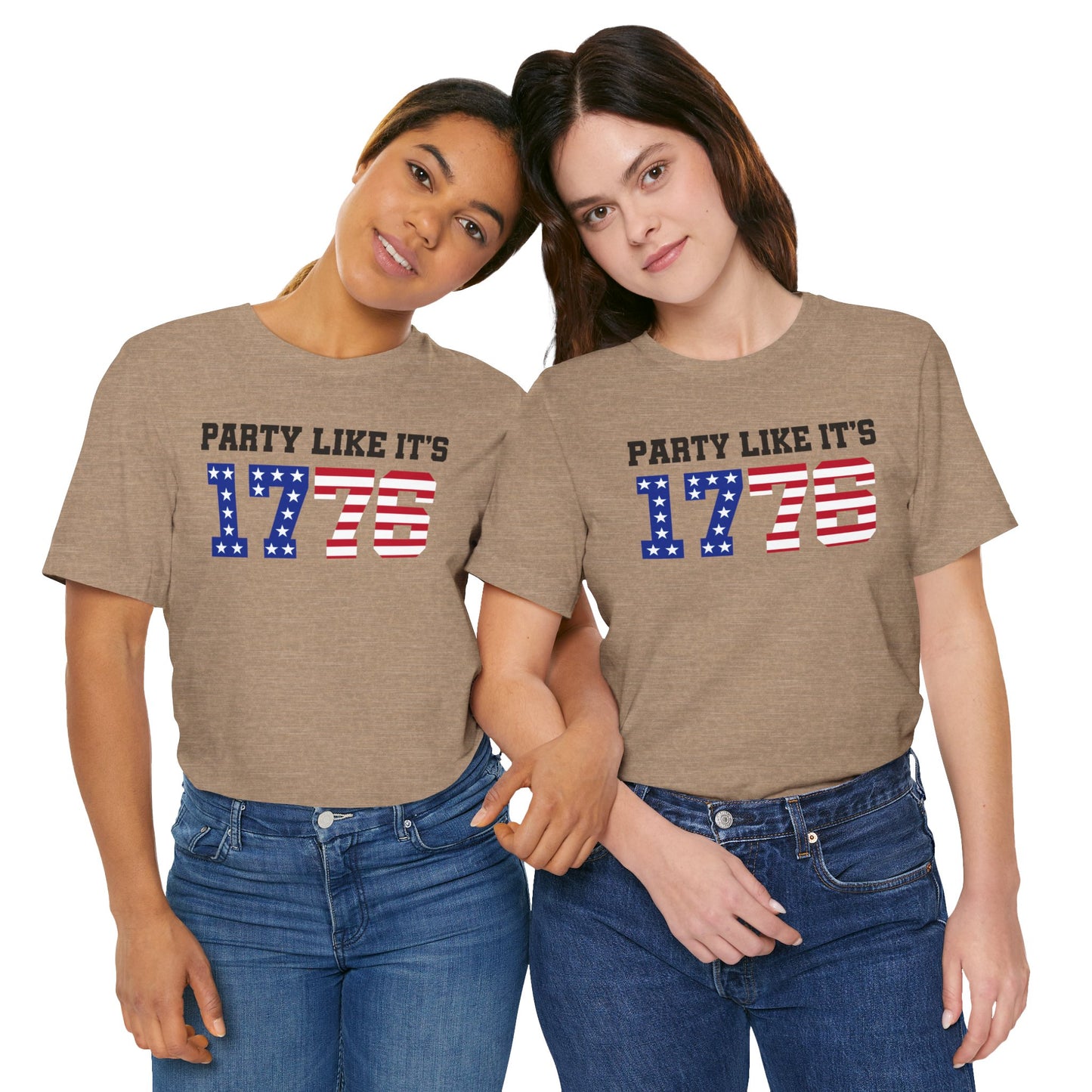 Party Like Its 1776, Graphic Unisex Jersey Short Sleeve Tee