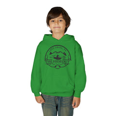 Youth Hoodie — 'The Hideout' Lake Ariel PA Mountain Adventure Hoodie