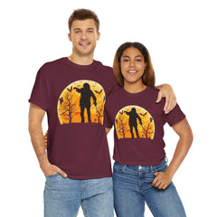 Full Moon Zombie! Graphic Unisex Heavy Cotton Tee