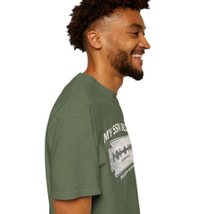 My SSN Became Razor Blades Graphic Vintage Submarine Veteran Tee