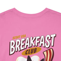 Breakfast Club Dog T‑Shirt — Retro Bacon & Eggs Graphic Tee