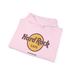 Hard Rock Cafe Bangkok Vintage Logo Hoodie — Retro Pullover