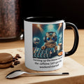 Friday Cat Quote Graphic Mug, 11 oz, 15 oz