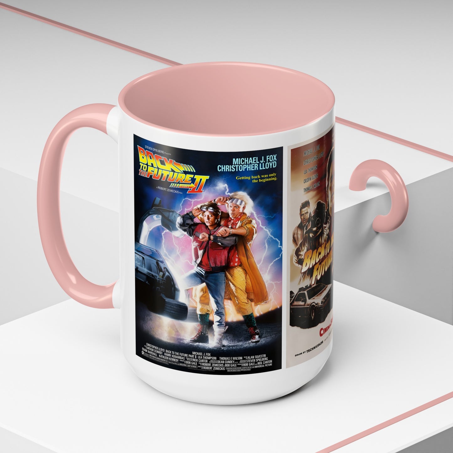 Back To The Future, 3 Movie Poster Mug, 11 oz, 15oz