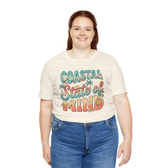 Coastal State of Mind Tee — Retro Beach Graphic T-Shirt