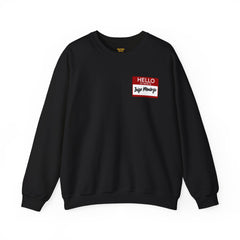 Princess Bride Funny Unisex Crewneck Sweatshirt,My Name Is Inigo Montoya,Hello sticker,gift for him,gift for her,funny Hello quote sticker