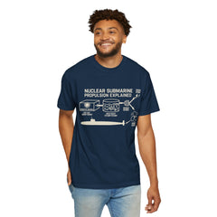 Nautical Science T-Shirt, Unisex Graphic Tee, Marine Themed Apparel, Gift for Engineers, Submarine Enthusiast Shirt, Casual Wear