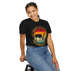 Retro Sand In My Boots Cowboy Rodeo - Graphic Comfort Colors Tee Shirt