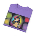 Pop Art Pinup Girl - Comfort Colors Garment Dyed Shirt