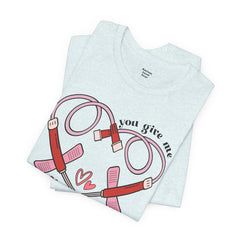 Phlebotomist Heart Butterflies Tee