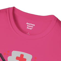 Blessed Nurse - Unisex Softstyle T-Shirt | Nurse Awareness, Medical Apparel, Gift For Her, Scrub Tee, Hospital Staff Gift, Registered Nurse